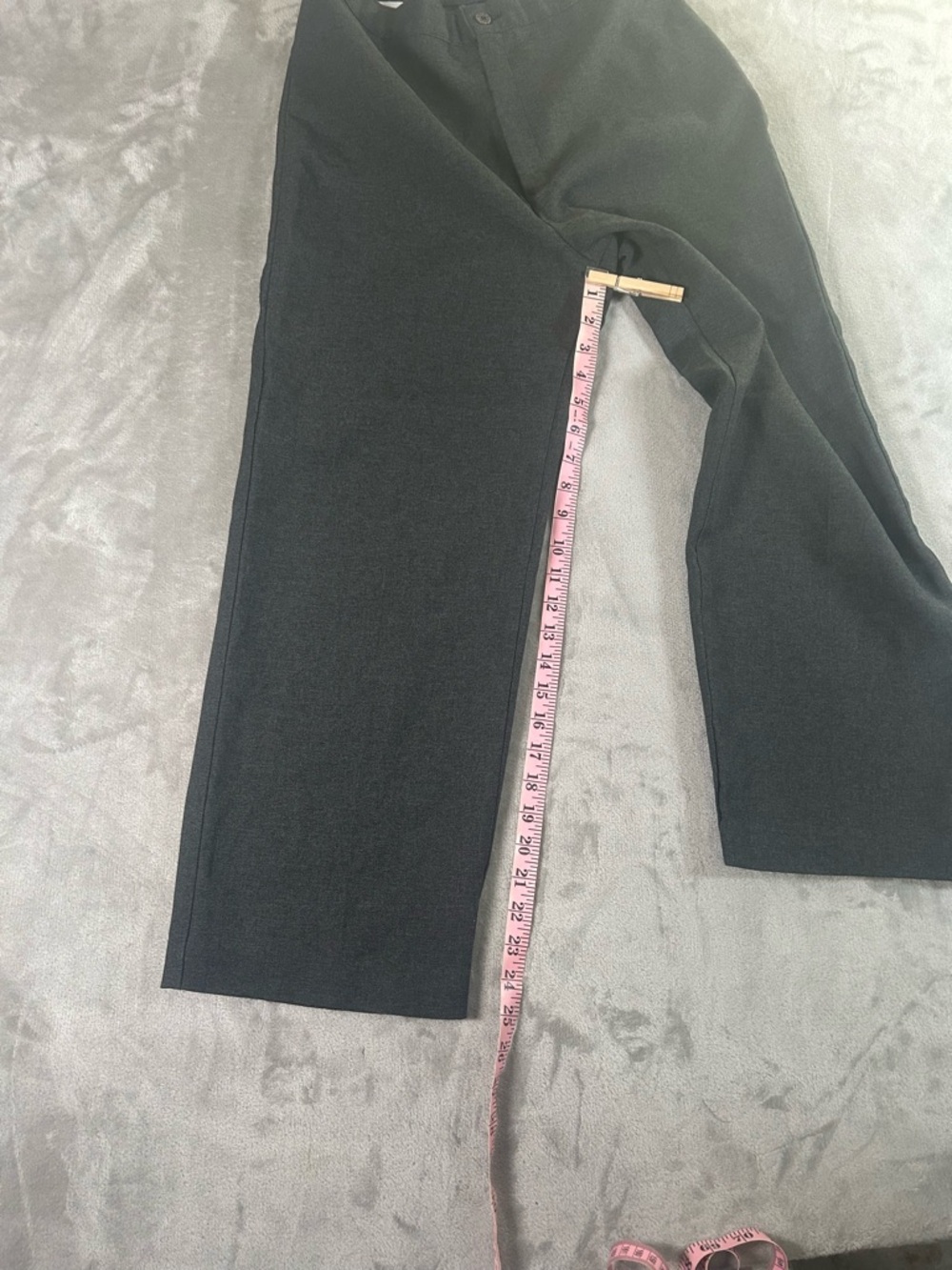 Levi's Dark Gray wide-Leg trousers Pants - Picture 7 of 10